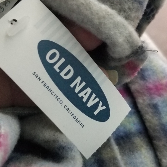 Old navy infinity scarf grey and pink - Picture 3 of 5